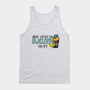 Believe in Yourself Motivation Design Art Quotes Which Inspire Tank Top